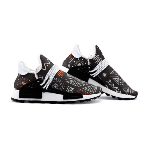 Abstract African Tribal Mesh Sneakers - Image 3