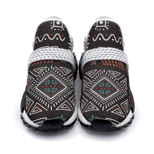 Abstract African Tribal Mesh Sneakers - Image 4