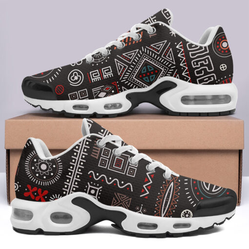 Abstract African Tribal Cushion Air Sneakers - Image 3