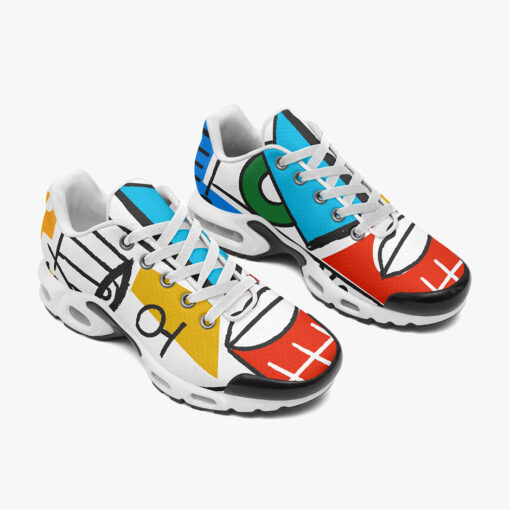 Trendy Art Abstraction Cushion Air Sneakers