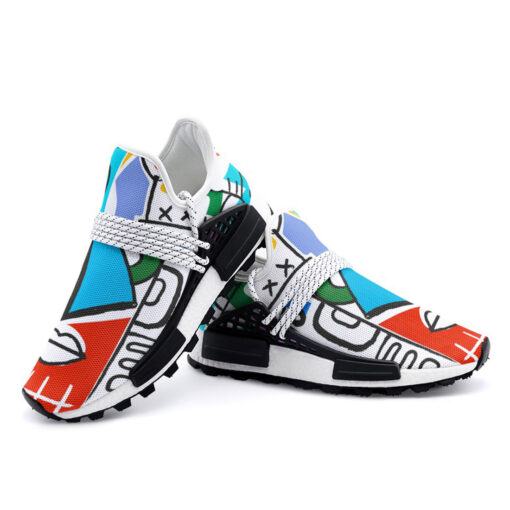 Trendy Art Abstraction Mesh Sneakers