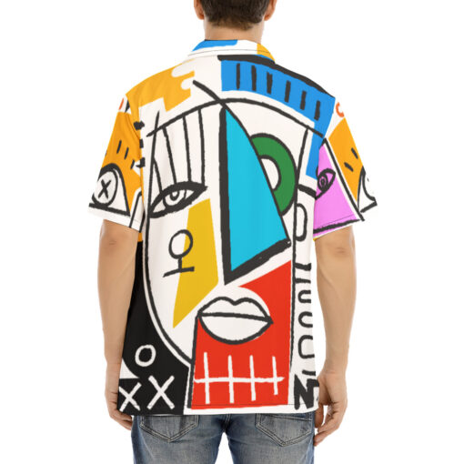 Trendy Art Abstraction Hawaiian Shirt - Image 4