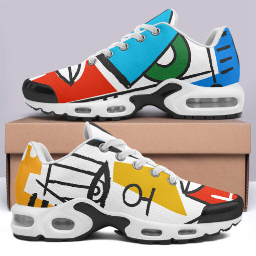 Trendy Art Abstraction Cushion Air Sneakers - Image 3