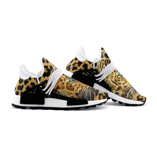 Leopard Art Print Mesh Sneakers - Image 3