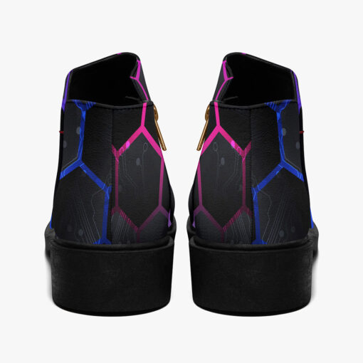 Digital Cyber Hi-Tech Fashion Boots - Image 6