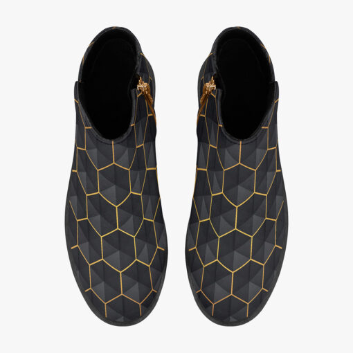 Modern Luxury Hexagons Fashion Boots - Image 7