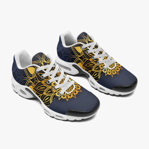 Luxury Golden Mandala Cushion Air Sneakers