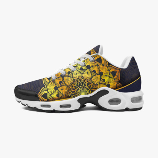 Luxury Golden Mandala Cushion Air Sneakers - Image 4