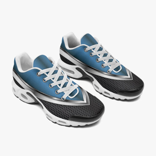 Blue Metallic Carbon Cushion Air Sneakers