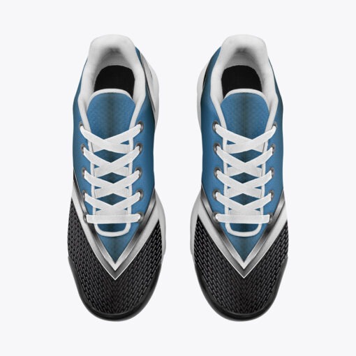 Blue Metallic Carbon Cushion Air Sneakers - Image 6