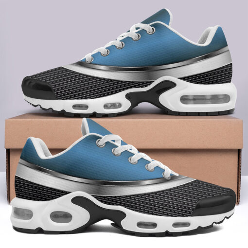 Blue Metallic Carbon Cushion Air Sneakers - Image 3