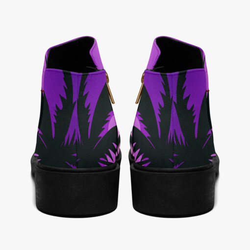 Neon Sunset Beach Palm Fashion Boots - Image 6