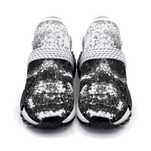 Skull Polygons Mesh Sneakers - Image 4