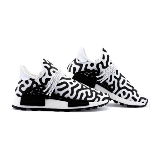 Monocrome Maze Mesh Sneakers - Image 3