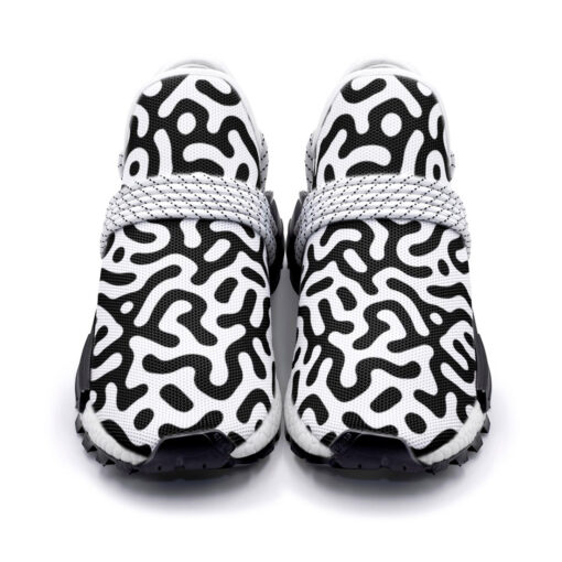 Monocrome Maze Mesh Sneakers - Image 4