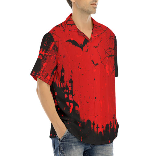 Grunge Halloween Hawaiian Shirt - Image 2