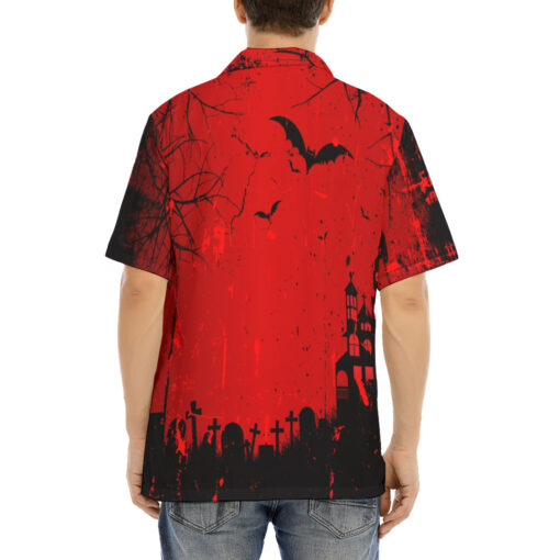 Grunge Halloween Hawaiian Shirt - Image 4