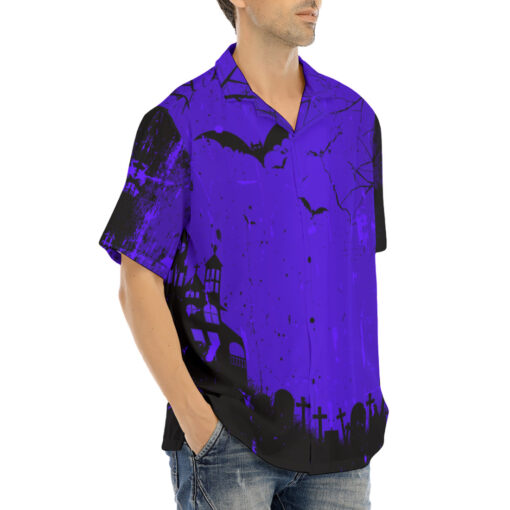 Grunge Halloween Hawaiian Shirt - Image 2