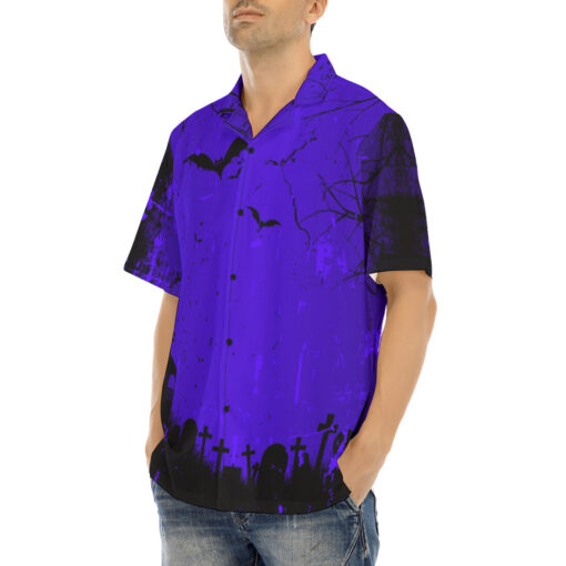 Grunge Halloween Hawaiian Shirt - Image 3