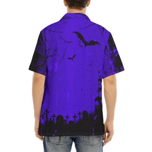 Grunge Halloween Hawaiian Shirt - Image 4