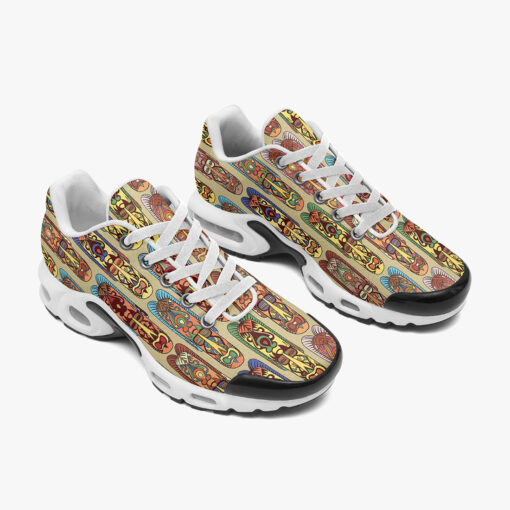 Ethnic Tribal African Masks Cushion Air Sneakers