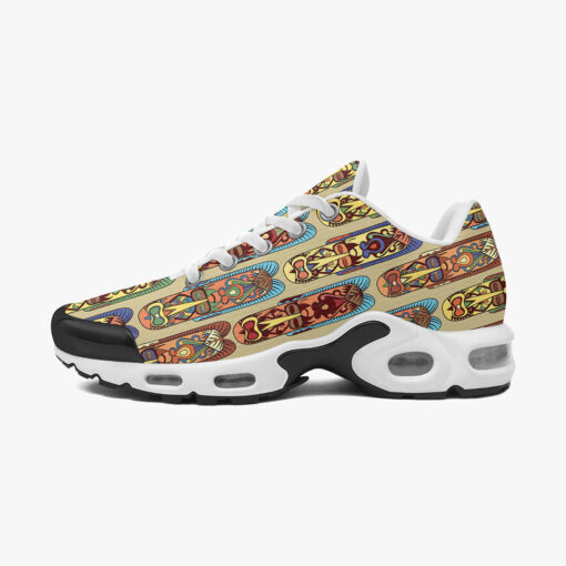 Ethnic Tribal African Masks Cushion Air Sneakers - Image 4