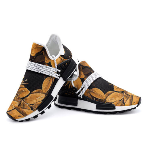 Tropical Leaves Mesh Sneakers