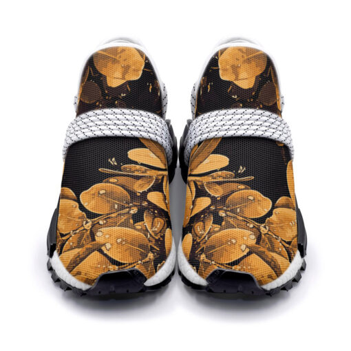 Tropical Leaves Mesh Sneakers - Image 4