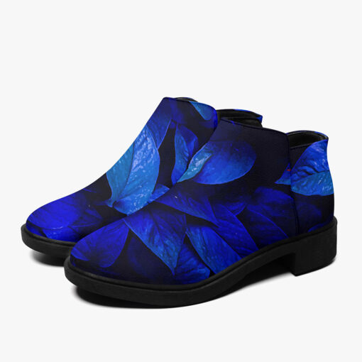 Bright Tropical Leaves Fashion Boots - Image 5