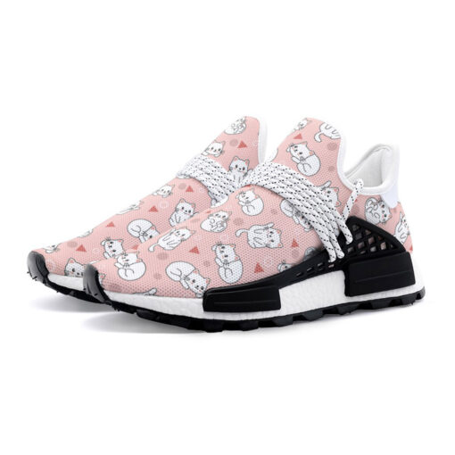 Light Pink Cute Cats Mesh Sneakers - Image 2