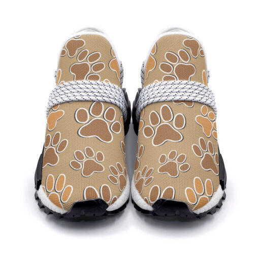 Cats Dogs Animal Paw Print Mesh Sneakers - Image 4