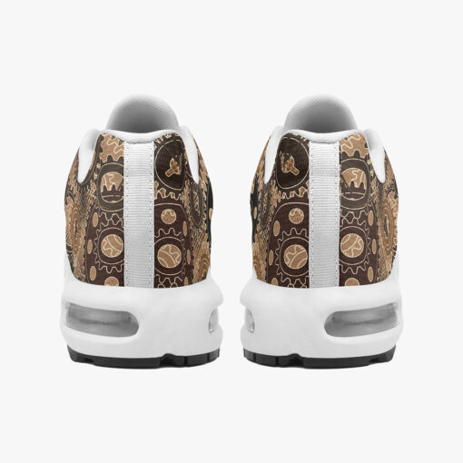 Gears Steampunk Camouflage Cushion Air Sneakers - Image 5