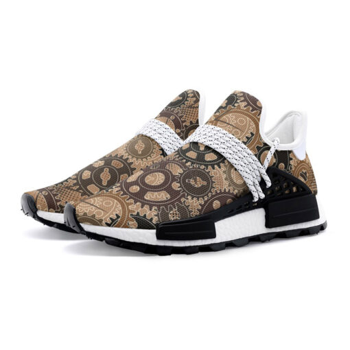 Gears Steampunk Camouflage Mesh Sneakers - Image 2