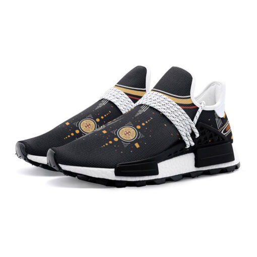 Aztec Ethnic Motif Mesh Sneakers - Image 2