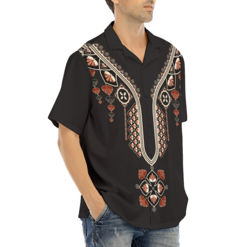 Ethnic African Neckline Hawaiian Shirt - Image 2