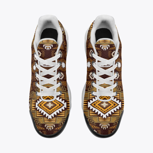 Traditional Ethnic Pattern Cushion Air Sneakers - Image 6