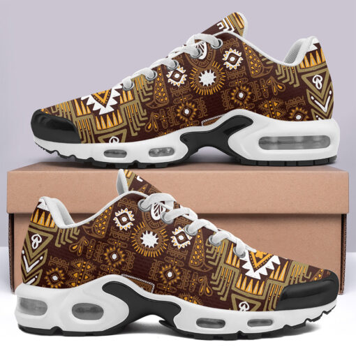 Traditional Ethnic Pattern Cushion Air Sneakers - Image 3