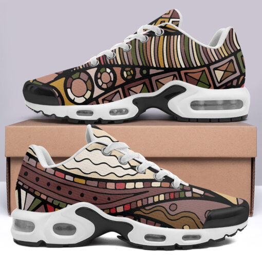 Fabric Abstract Doodles Cushion Air Sneakers - Image 3