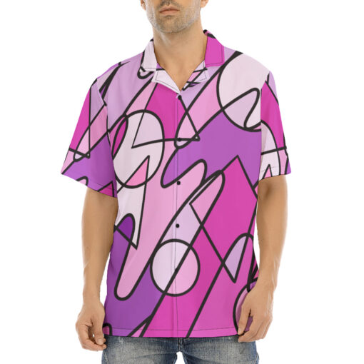 Retro Doodles Abstract Art Hawaiian Shirt