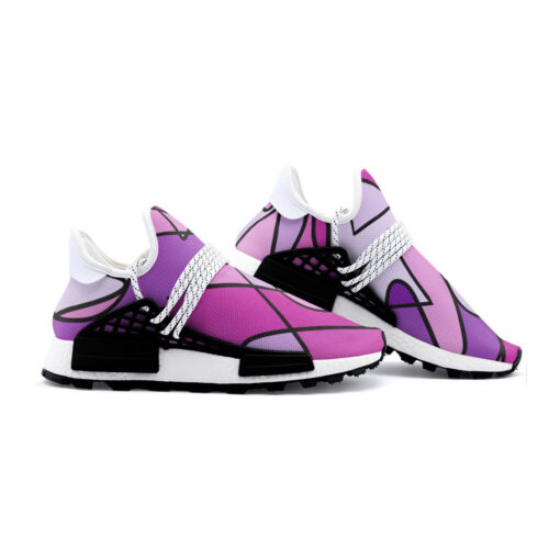 Retro Doodles Abstract Art Mesh Sneakers - Image 3