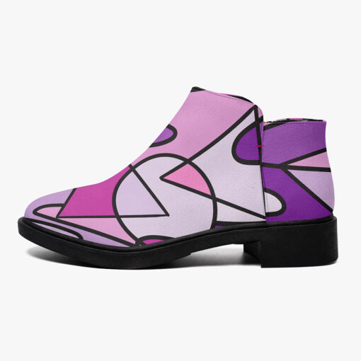 Retro Doodles Abstract Art Fashion Boots - Image 4