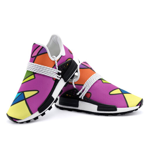 Retro Doodles Art Mesh Sneakers