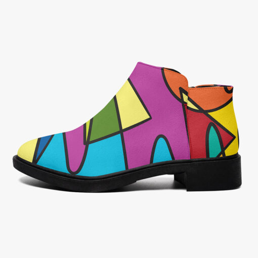 Retro Doodles Art Fashion Boots - Image 4