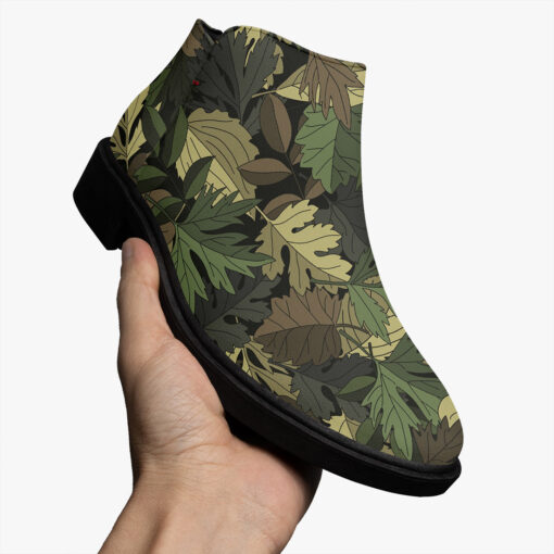 Camouflage Leaves Fashion Boots - Image 3