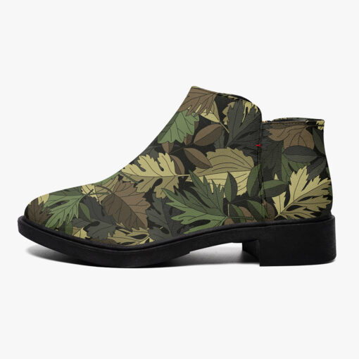 Camouflage Leaves Fashion Boots - Image 4