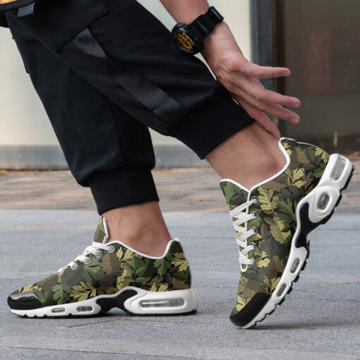 Camouflage Leaves Cushion Air Sneakers - Image 2