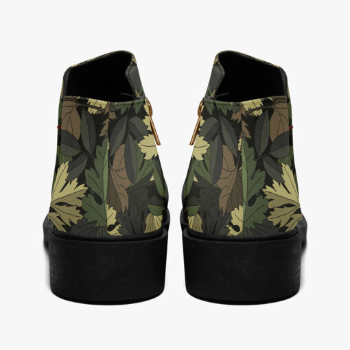 Camouflage Leaves Fashion Boots - Image 6