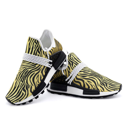 Golden Zebra Mesh Sneakers