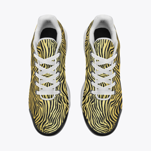 Golden Zebra Cushion Air Sneakers - Image 6