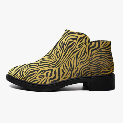 Golden Zebra Fashion Boots - Image 4